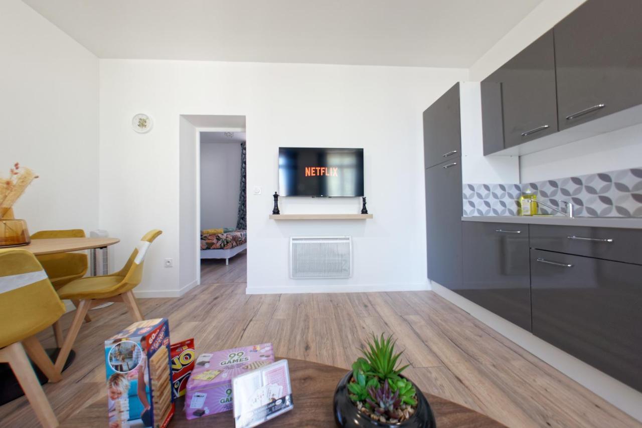 Apartament L'Azur - 3 Personnes - Bureau & Wifi Perpignan Zewnętrze zdjęcie